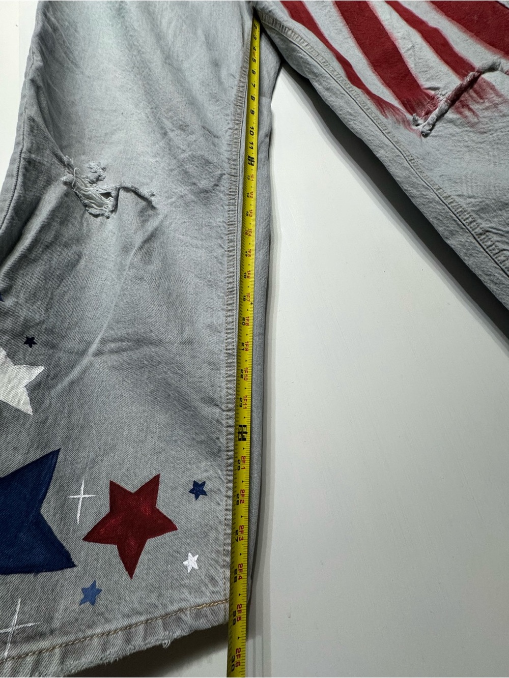 FREEDOM 250 Custom Light Wash Jeans with Back Pocket Accents - Picture 14 of 14
